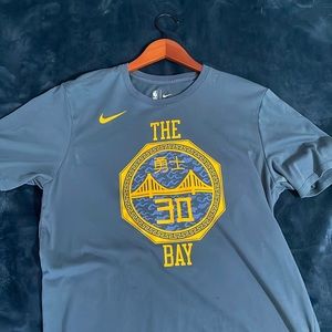Warriors Stephen Curry jersey T-shirt